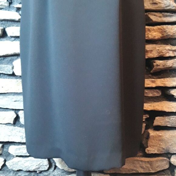 Laura Scott basic sleeveless black dress sz 16 - Picture 3 of 7